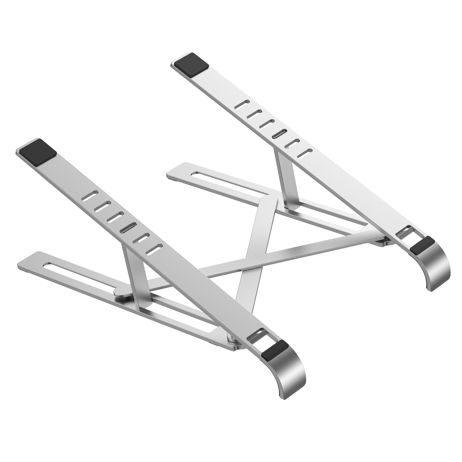 CHOETECH H045-SL Aluminum Foldable Laptop Stand showcasing its sleek design and adjustable features.
